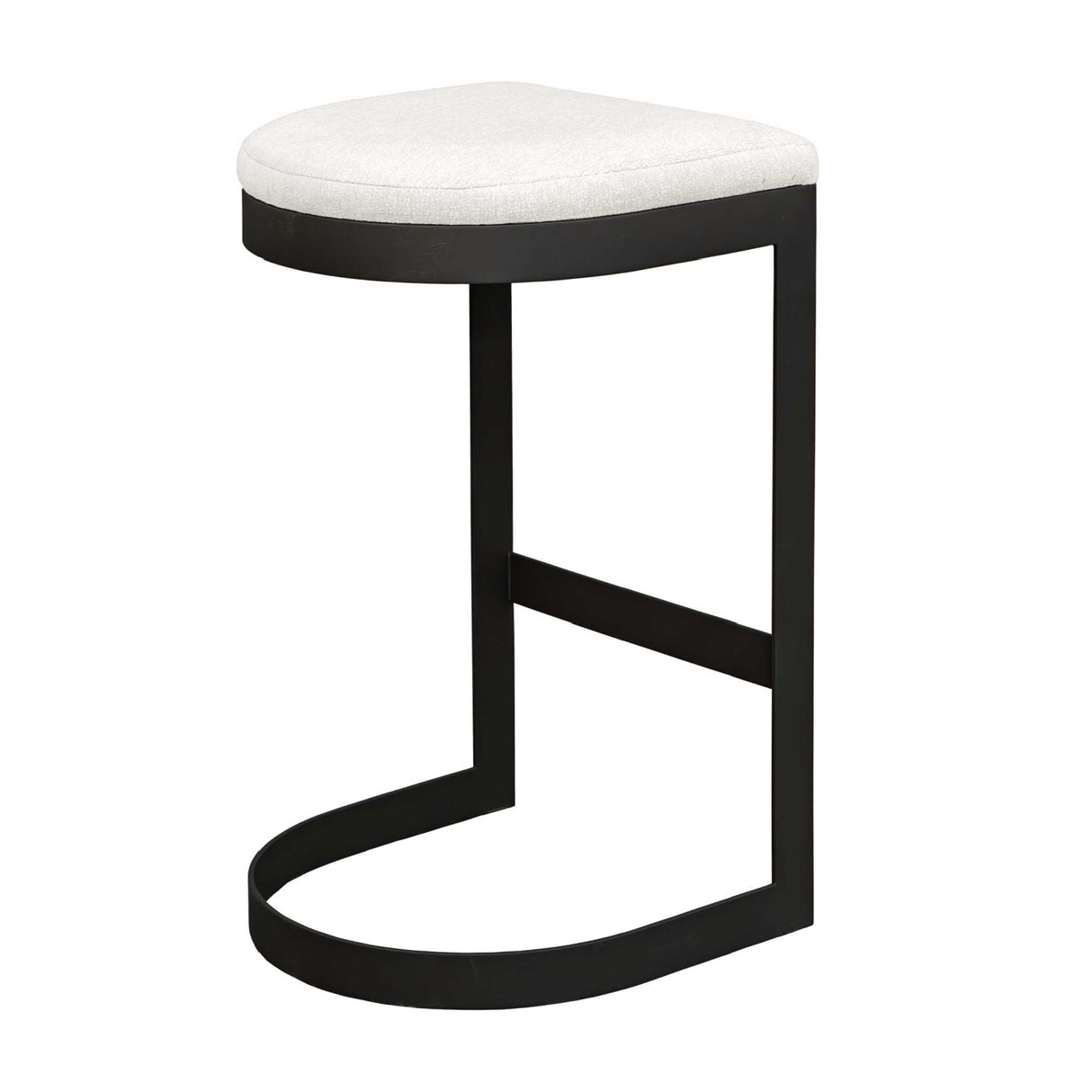 Modern European furniture - Black Cantilevered Outdoor Bar Stool - www.oroa.com | Oroa.com