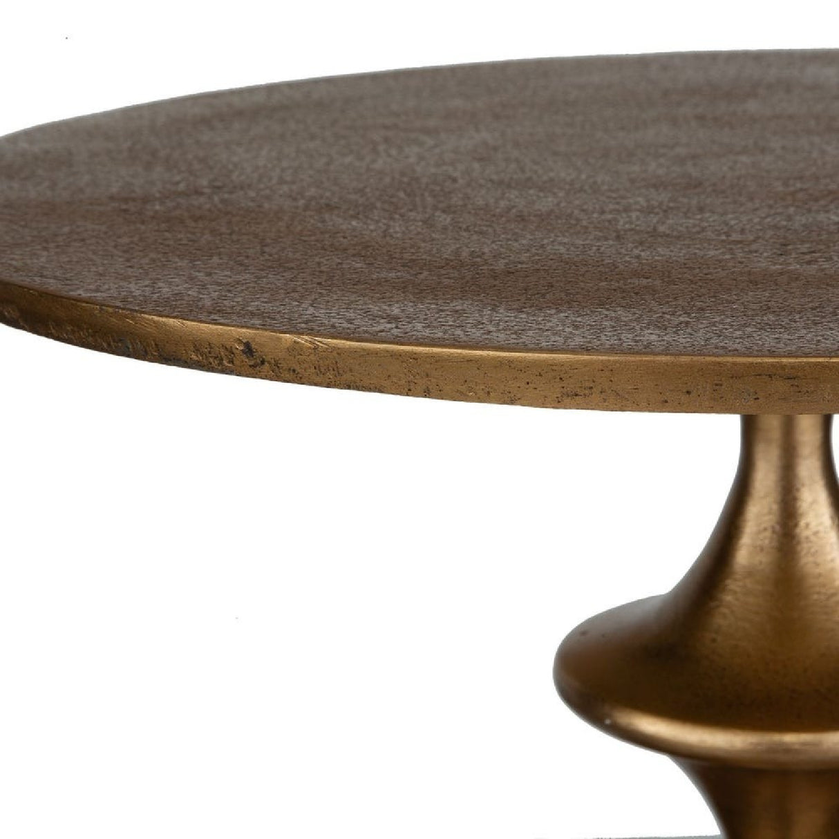 Modern European furniture - Antique Brass Accent Table - www.oroa.com | Oroa.com