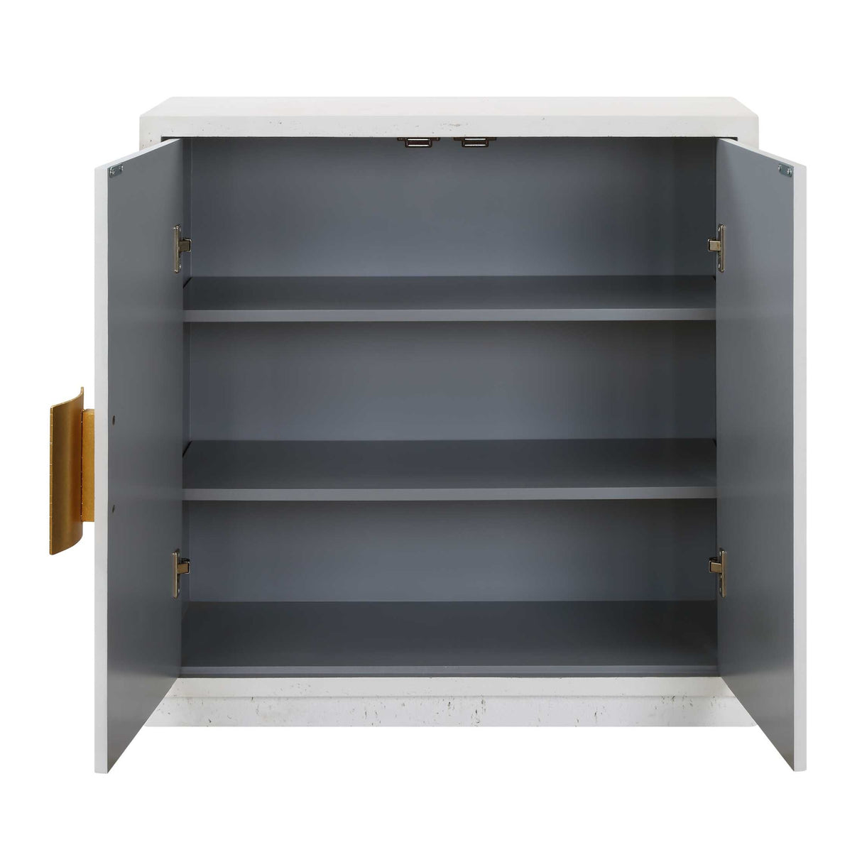Modern European furniture - White 2-Door Cabinet - www.oroa.com | Oroa.com