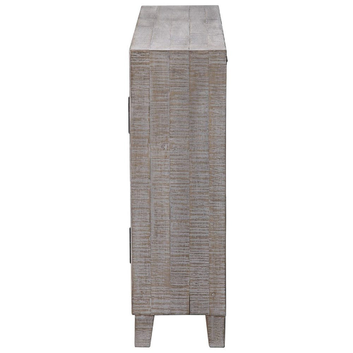 Modern European furniture - Whitewashed Fir Wood 2-Door Cabinet - www.oroa.com | Oroa.com