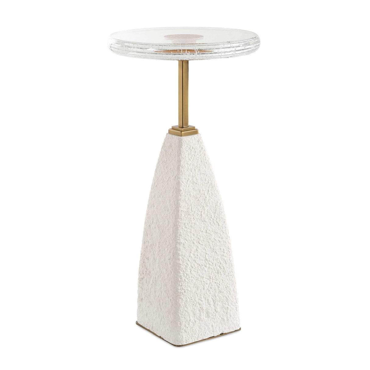 Seeded Glass Drink Table | Oroa.com