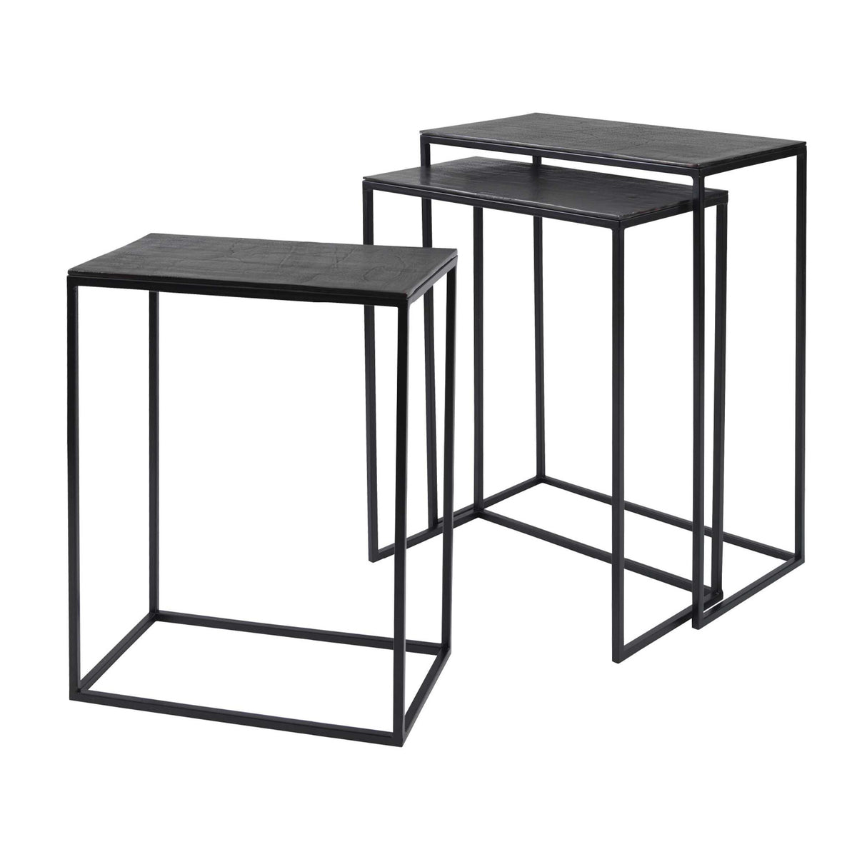 Cast Aluminum Nesting Tables (3) | Oroa.com