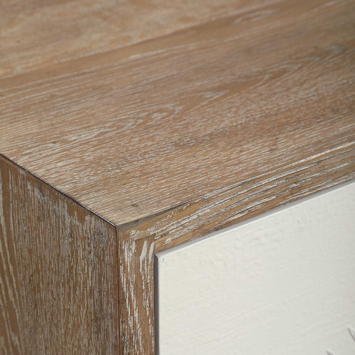 Modern European furniture - White Starburst 4-Door Cabinet - www.oroa.com | Oroa.com