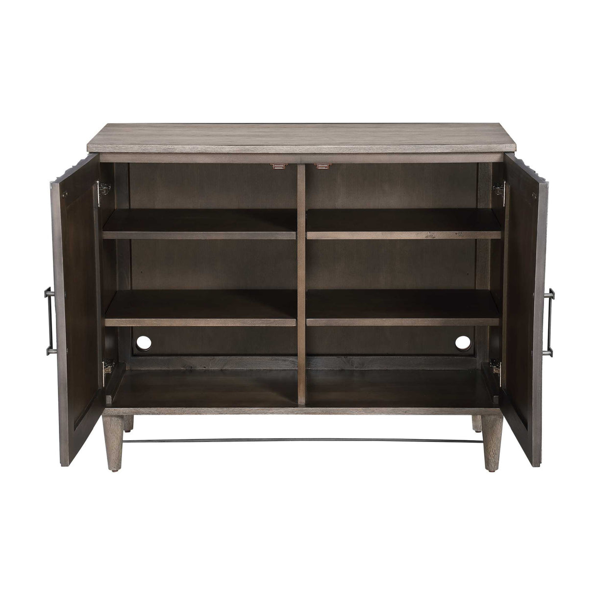 Modern European furniture - Oak Starburst 2-Door Cabinet - www.oroa.com | Oroa.com
