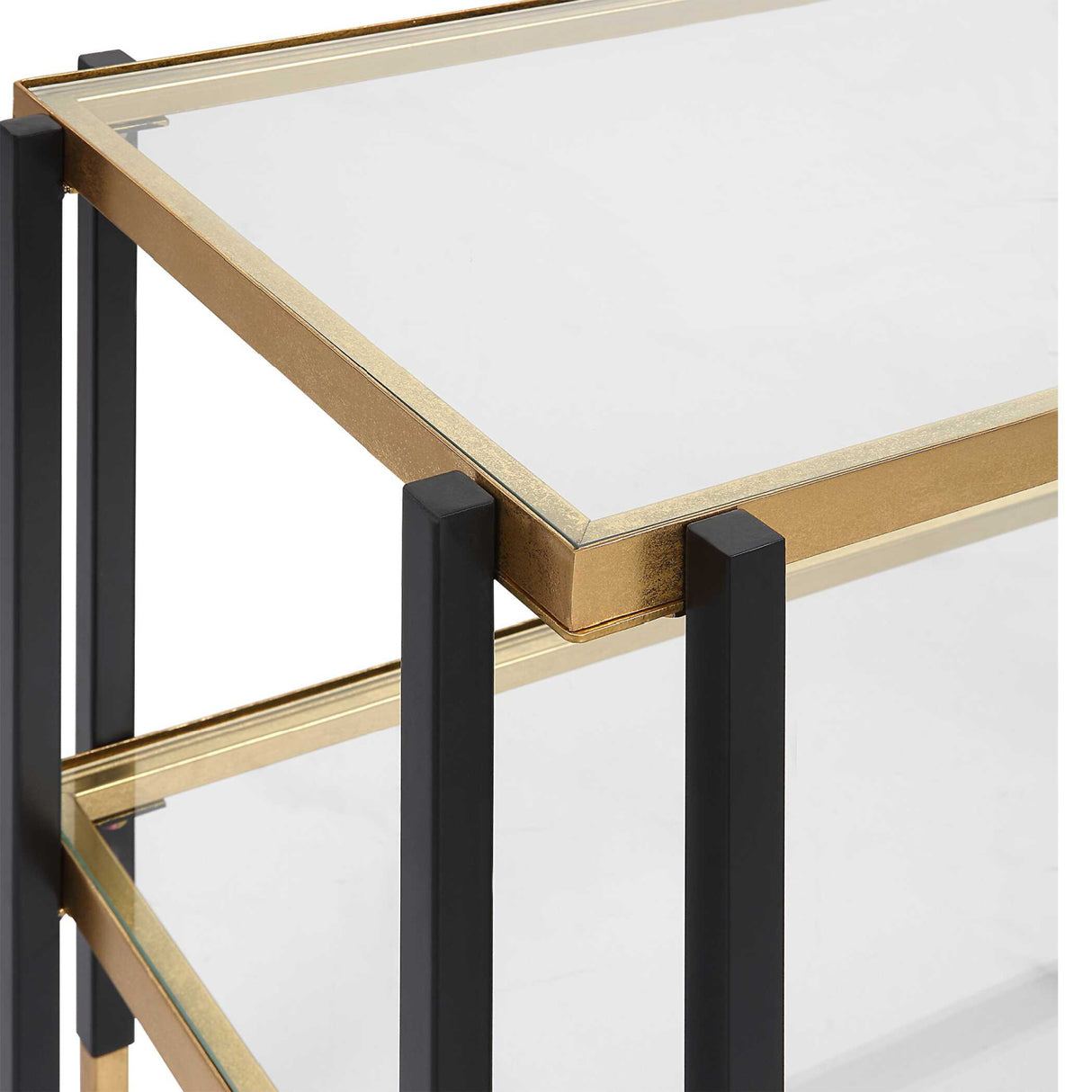 Two-Toned Iron Side Table | Oroa.com