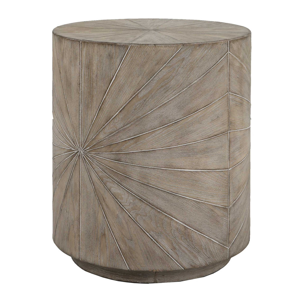 Starburst Fir Wood Side Table | Oroa.com