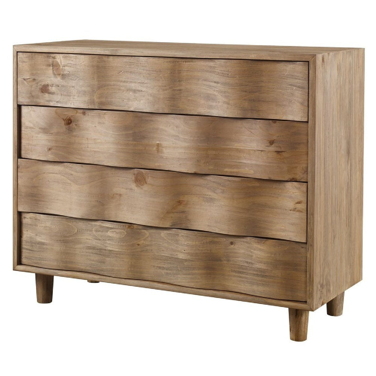 Modern European furniture - Pine Wood 4-Drawer Accent Chest - www.oroa.com | Oroa.com