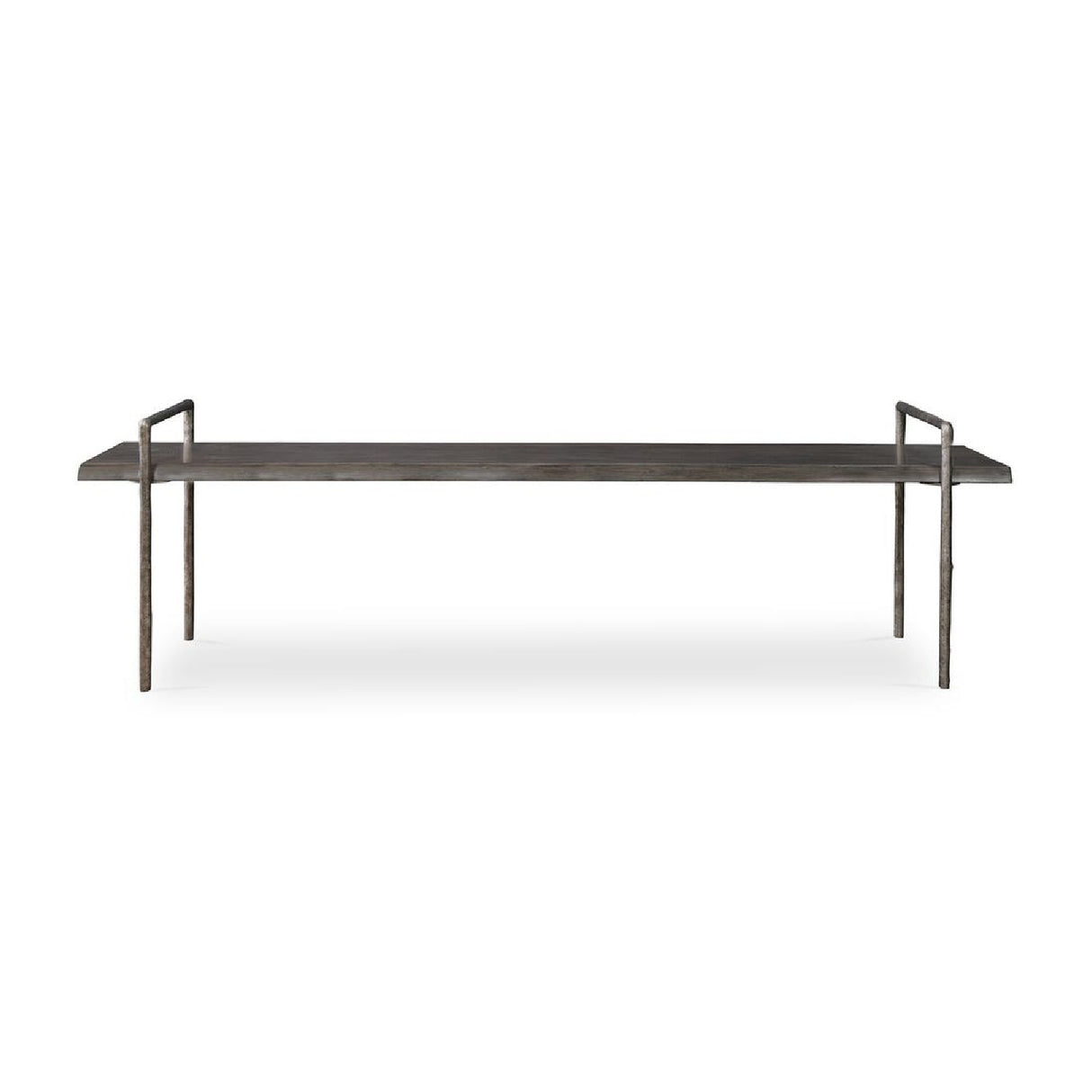 Modern European furniture - Gray Acacia Wood Bench - www.oroa.com | Oroa.com