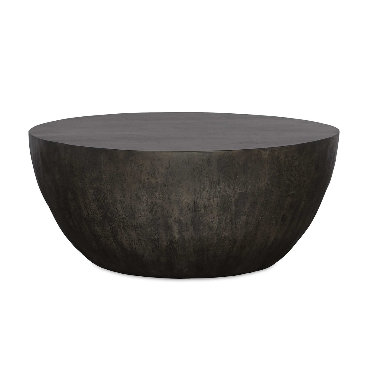 Round Mango Wood Coffee Table | Oroa.com