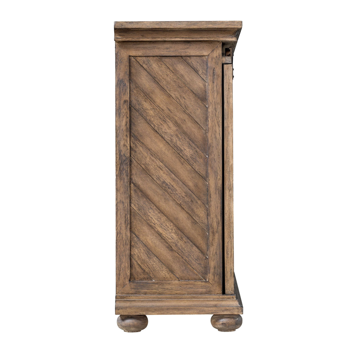 Modern European furniture - Wooden Chevron Media Console - www.oroa.com | Oroa.com