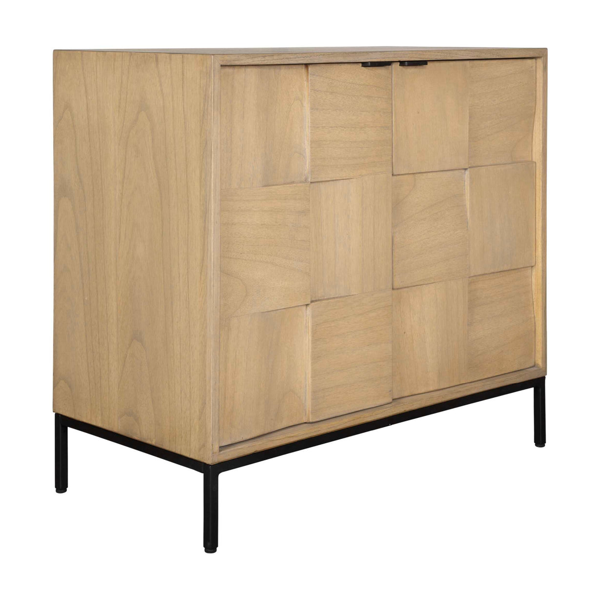 Modern European furniture - Geometric Patterned 2-Door Cabinet - www.oroa.com | Oroa.com