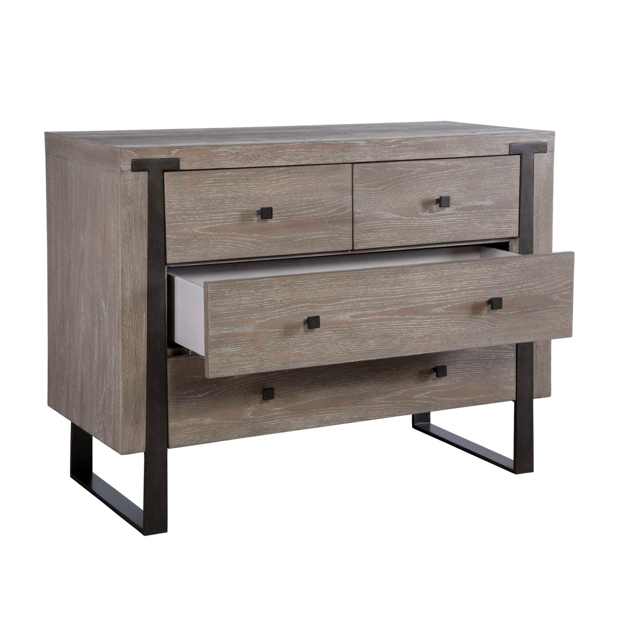 Modern European furniture - Light Oak 4-Drawer Chest - www.oroa.com | Oroa.com