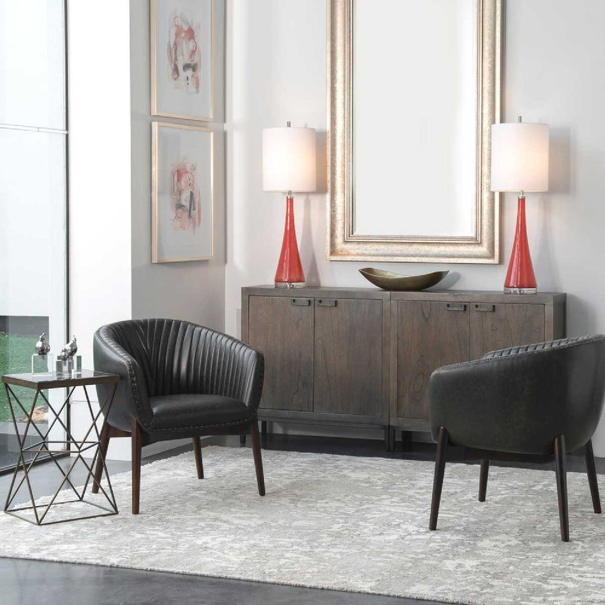 Modern European furniture - 2-Door Wooden Cabinet - www.oroa.com | Oroa.com