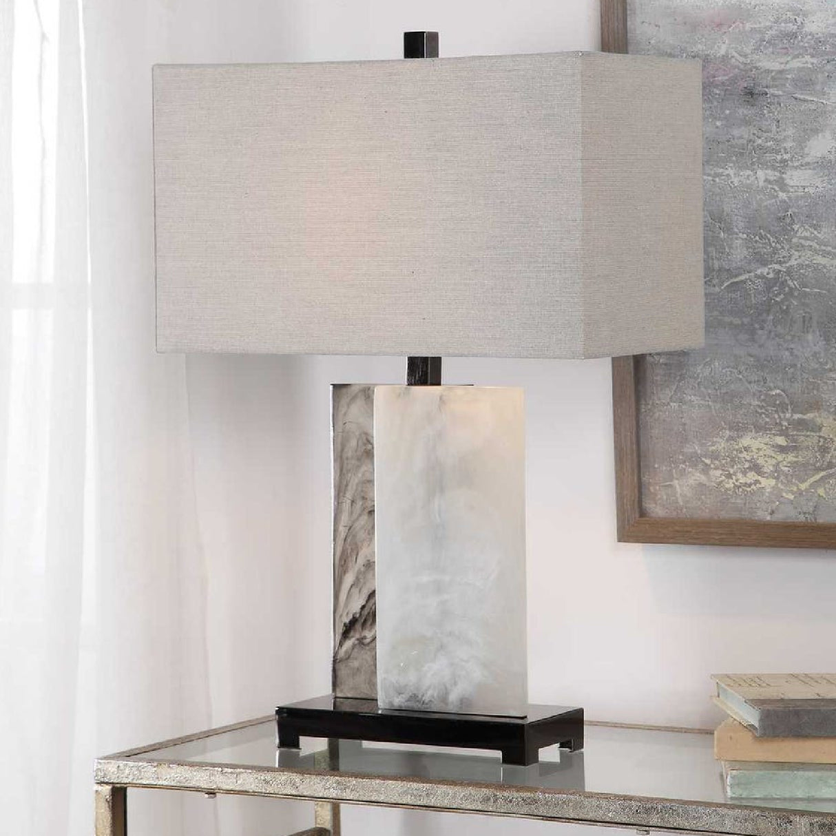Double Slab Table Lamp | Oroa.com