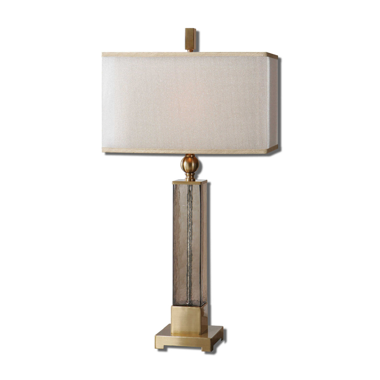 Amber Glass Table Lamp | Oroa.com