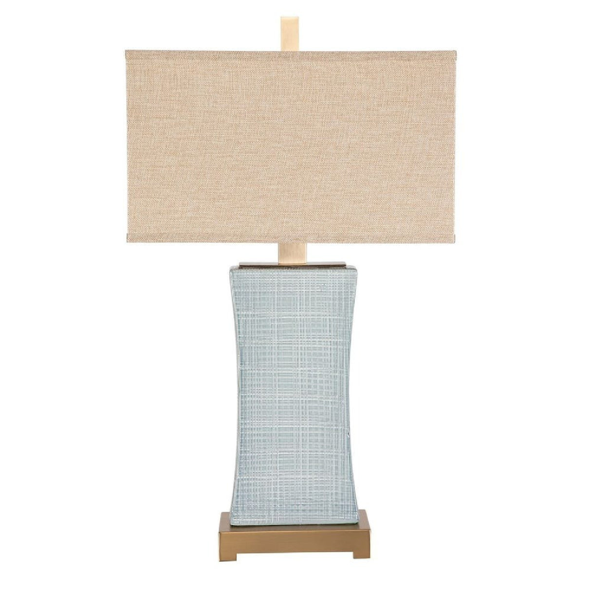 Pale Blue Ceramic Table Lamp | Oroa.com