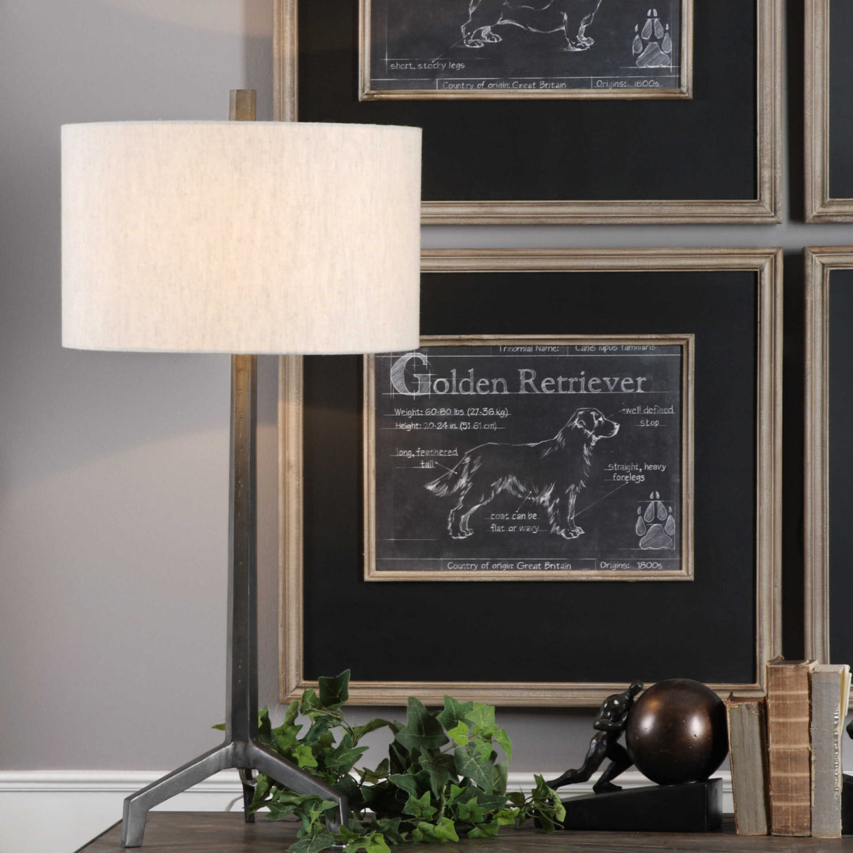 Cast Iron Table Lamp | Oroa.com