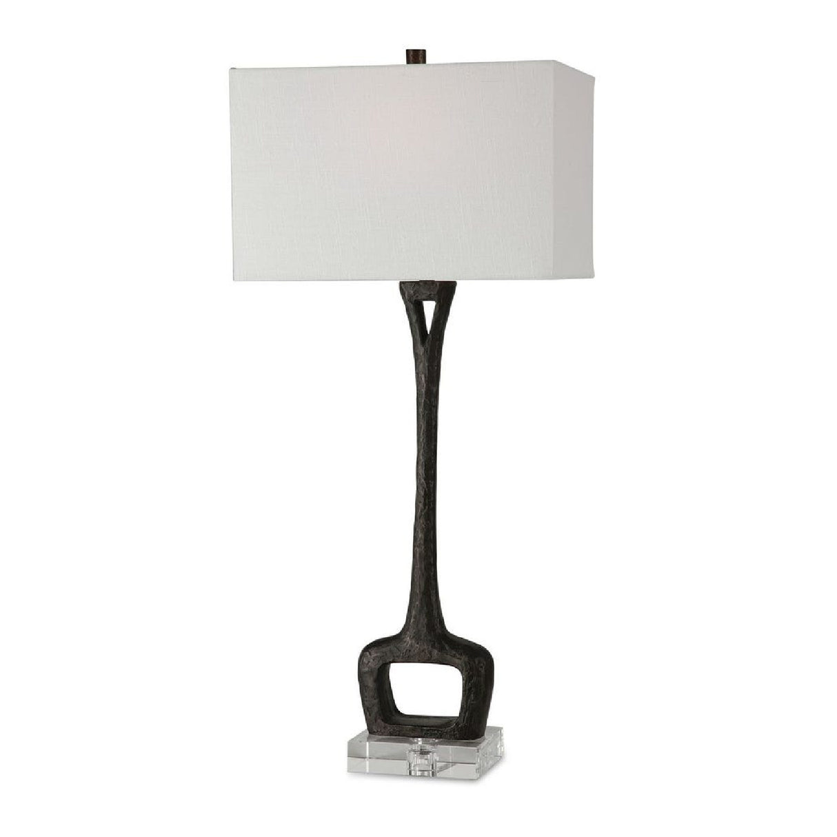 Black Cast Iron Table Lamp | Oroa.com