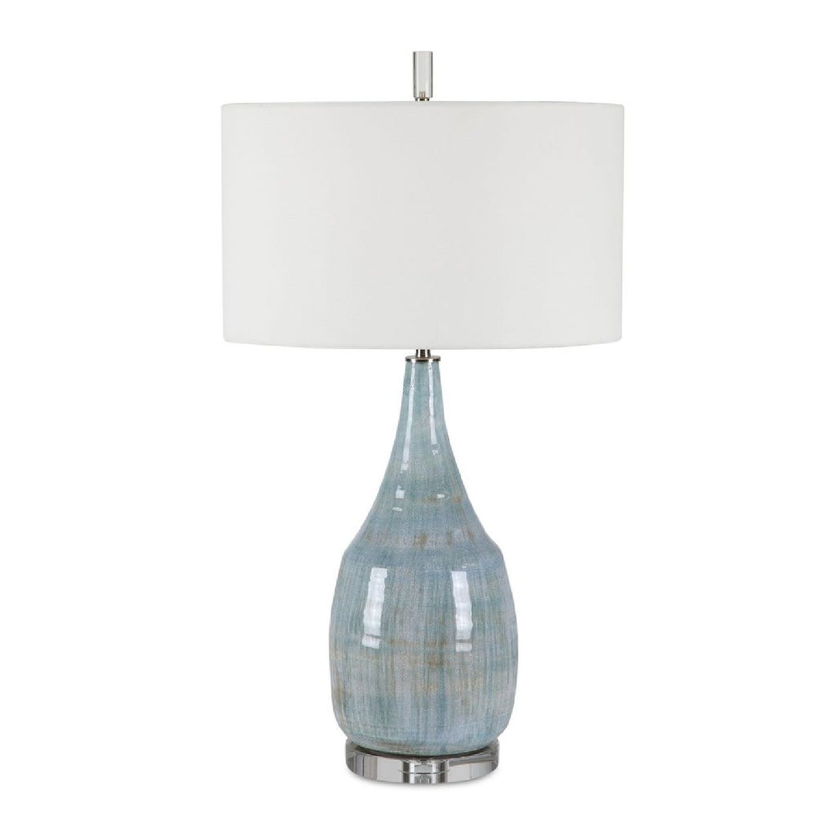 Modern European furniture - Crackle Glazed Ceramic Table Lamp - www.oroa.com | Oroa.com