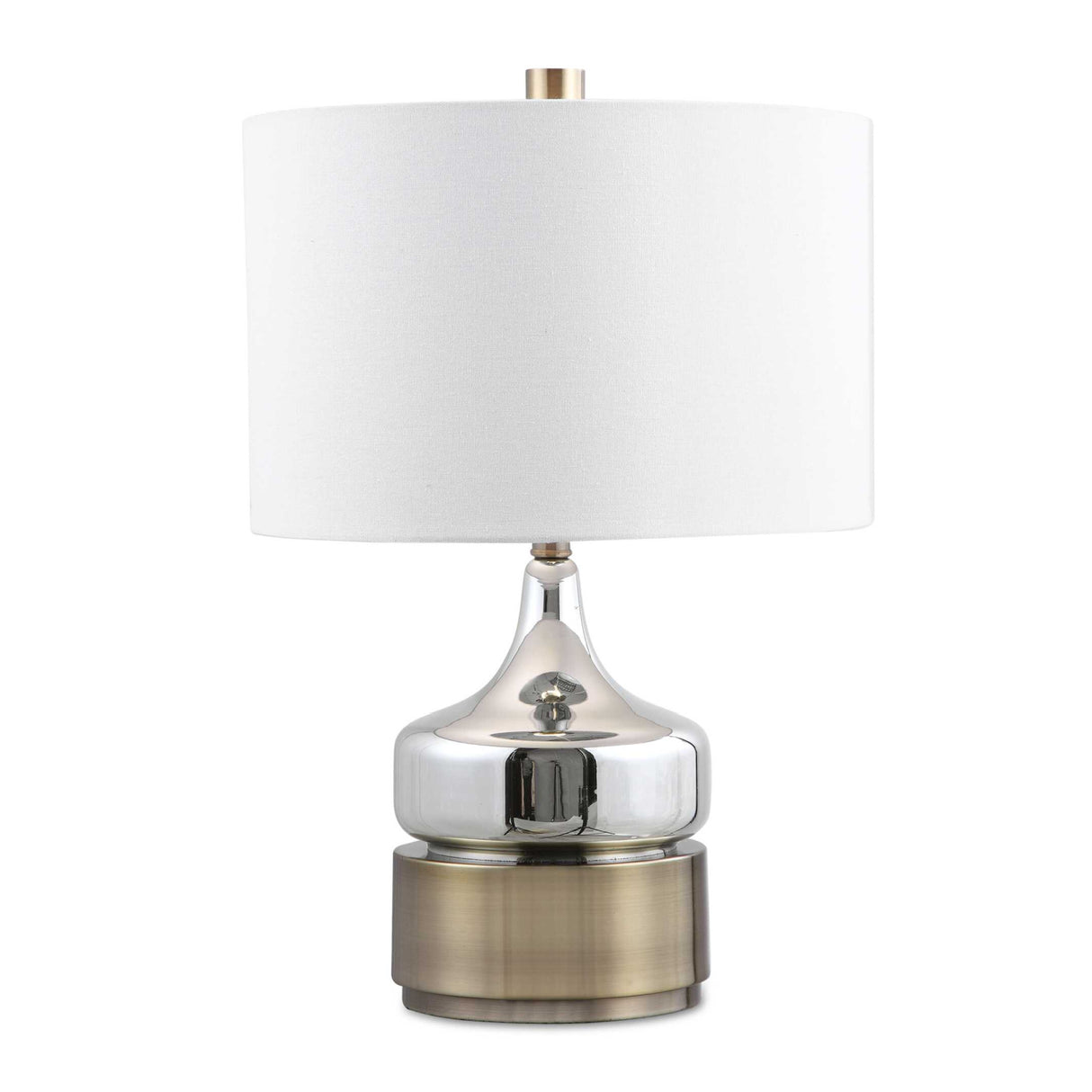 Chrome Glass Table Lamp | Oroa.com