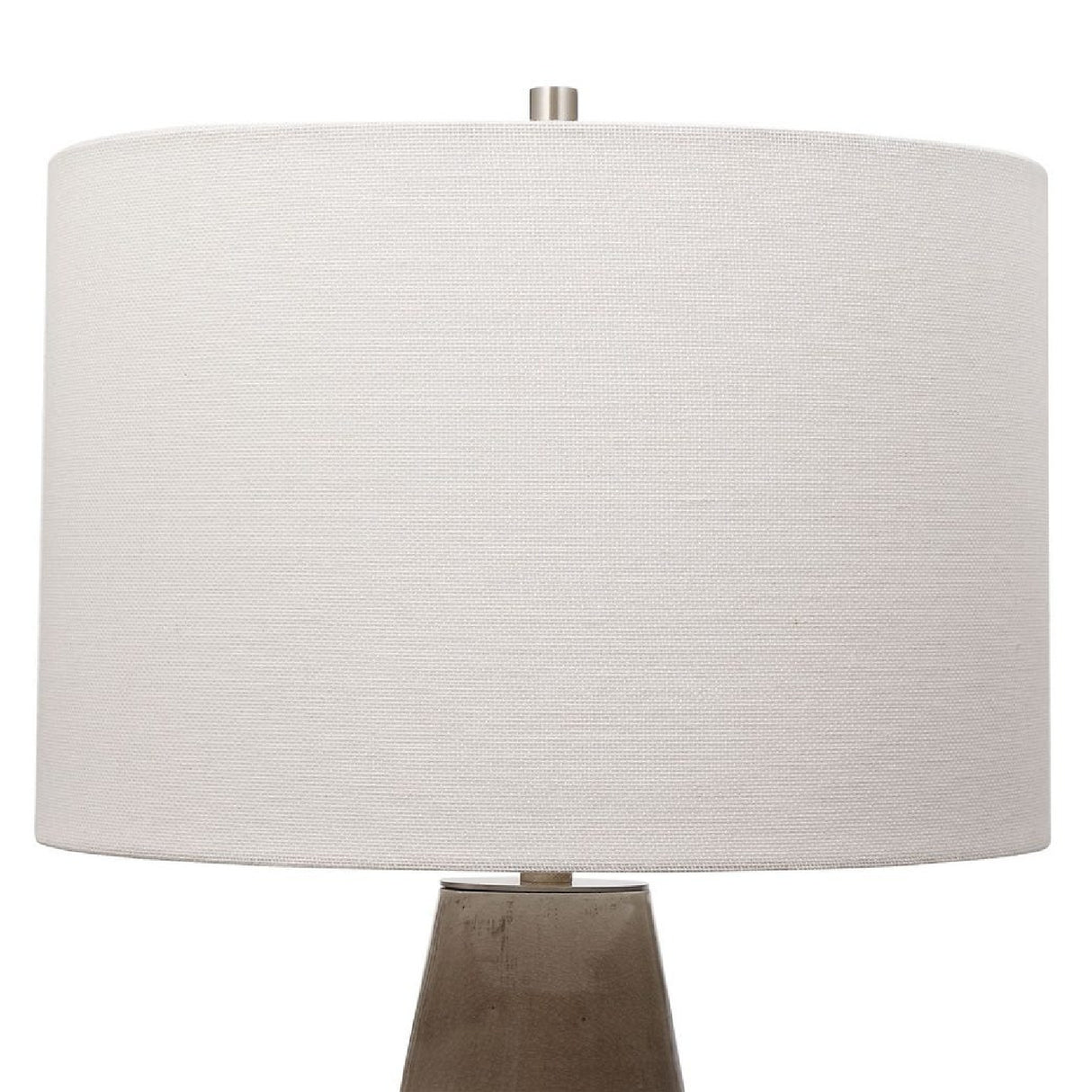 Modern European furniture - Crackled Gray Ceramic Table Lamp - www.oroa.com | Oroa.com
