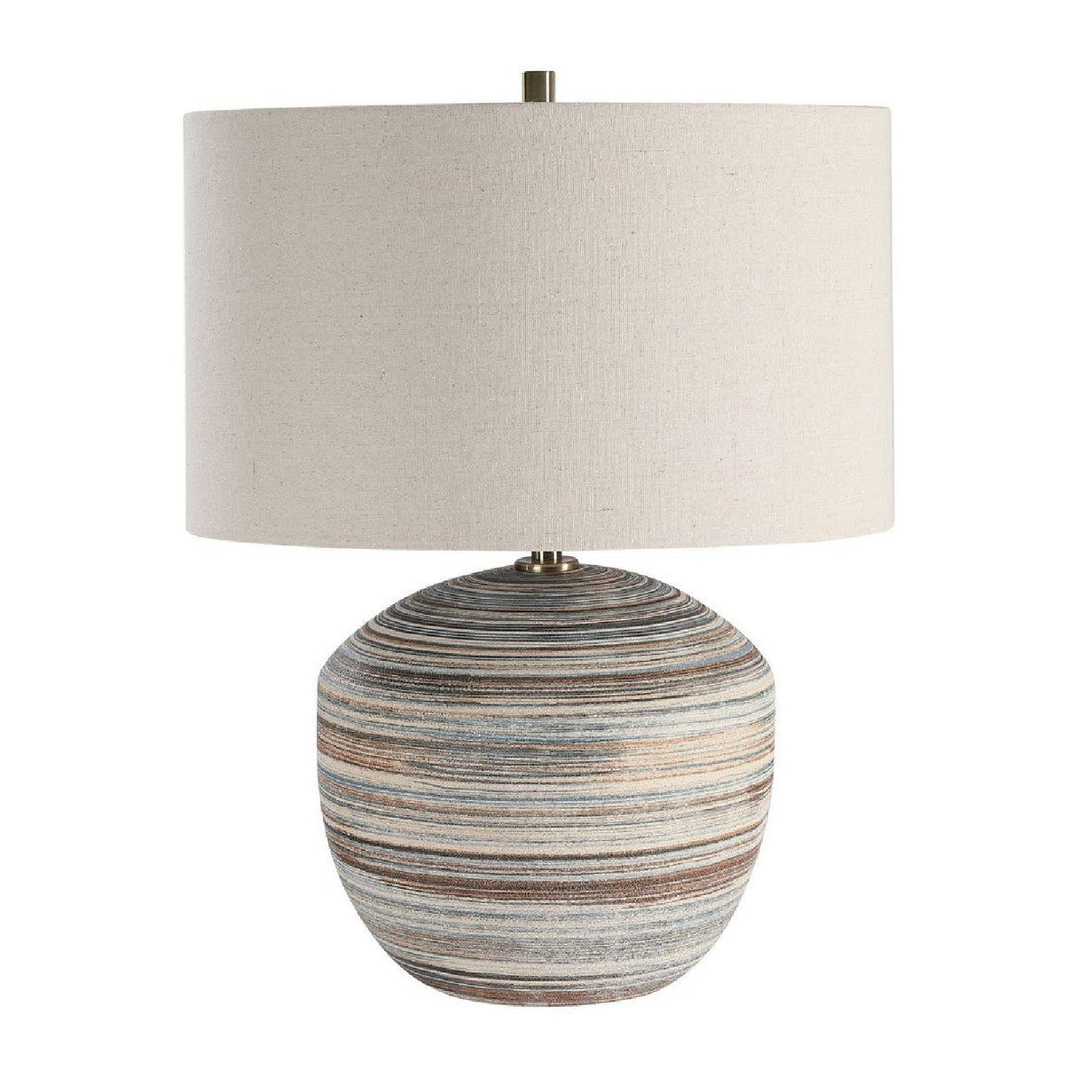 Modern European furniture - Earth-Toned Ceramic Table Lamp - www.oroa.com | Oroa.com