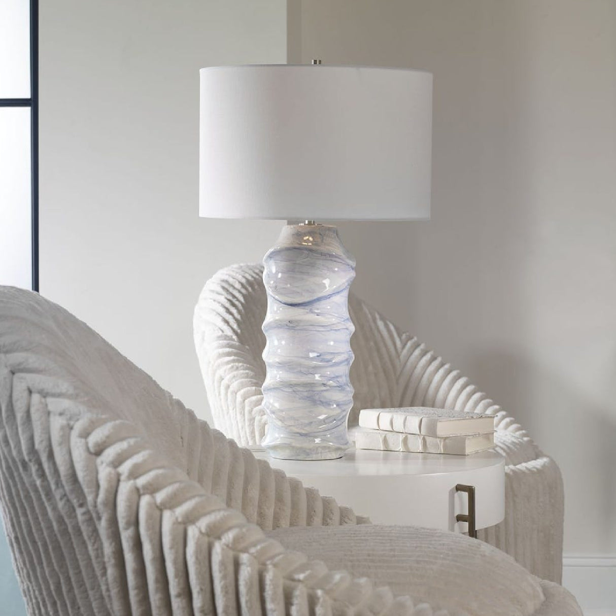 Sculpted Ceramic Table Lamp | Oroa.com