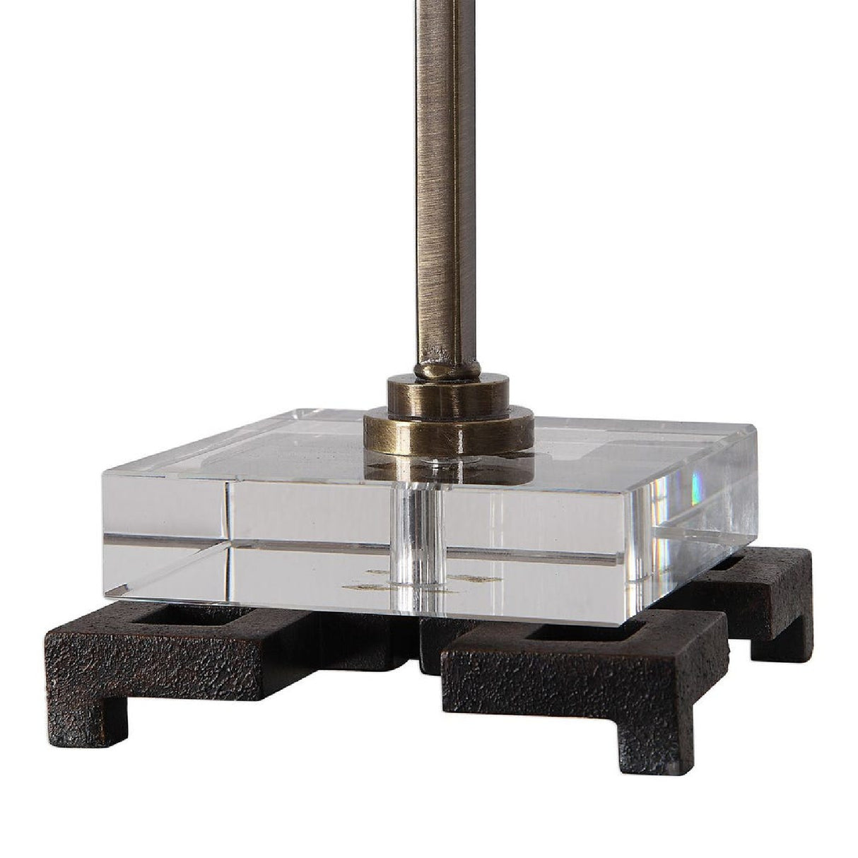 Antiqued Brass Buffet Lamp | Oroa.com
