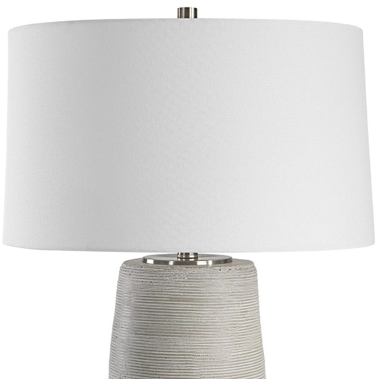 Carved Ring Ceramic Table Lamp | Oroa.com
