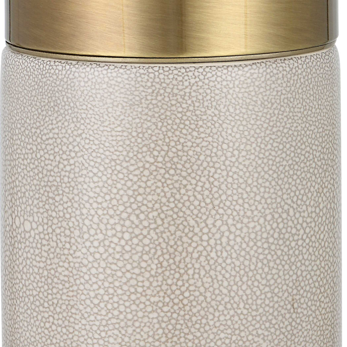White Crackled Ceramic Table Lamp | Oroa.com