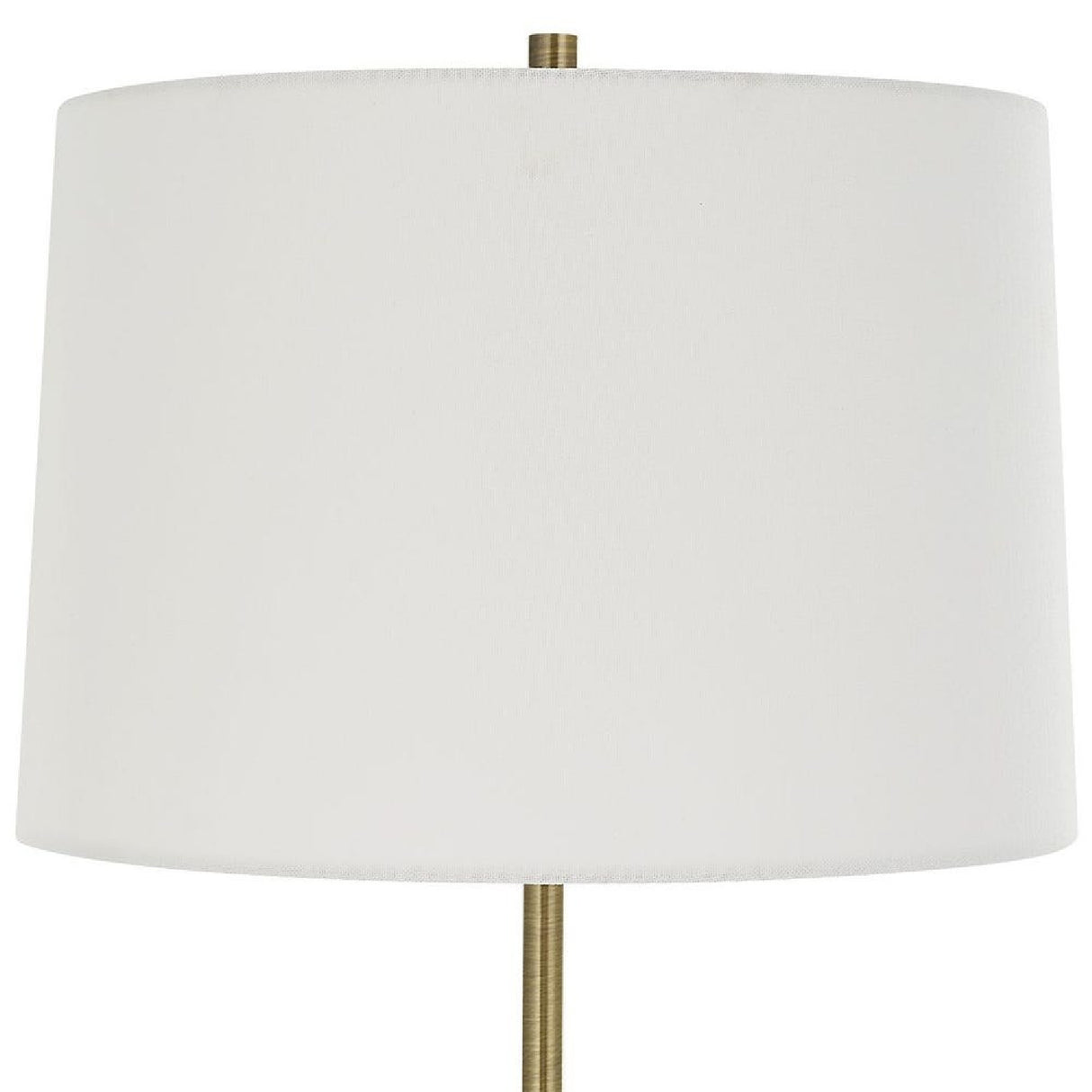 Hourglass White Ceramic Table Lamp | Oroa.com
