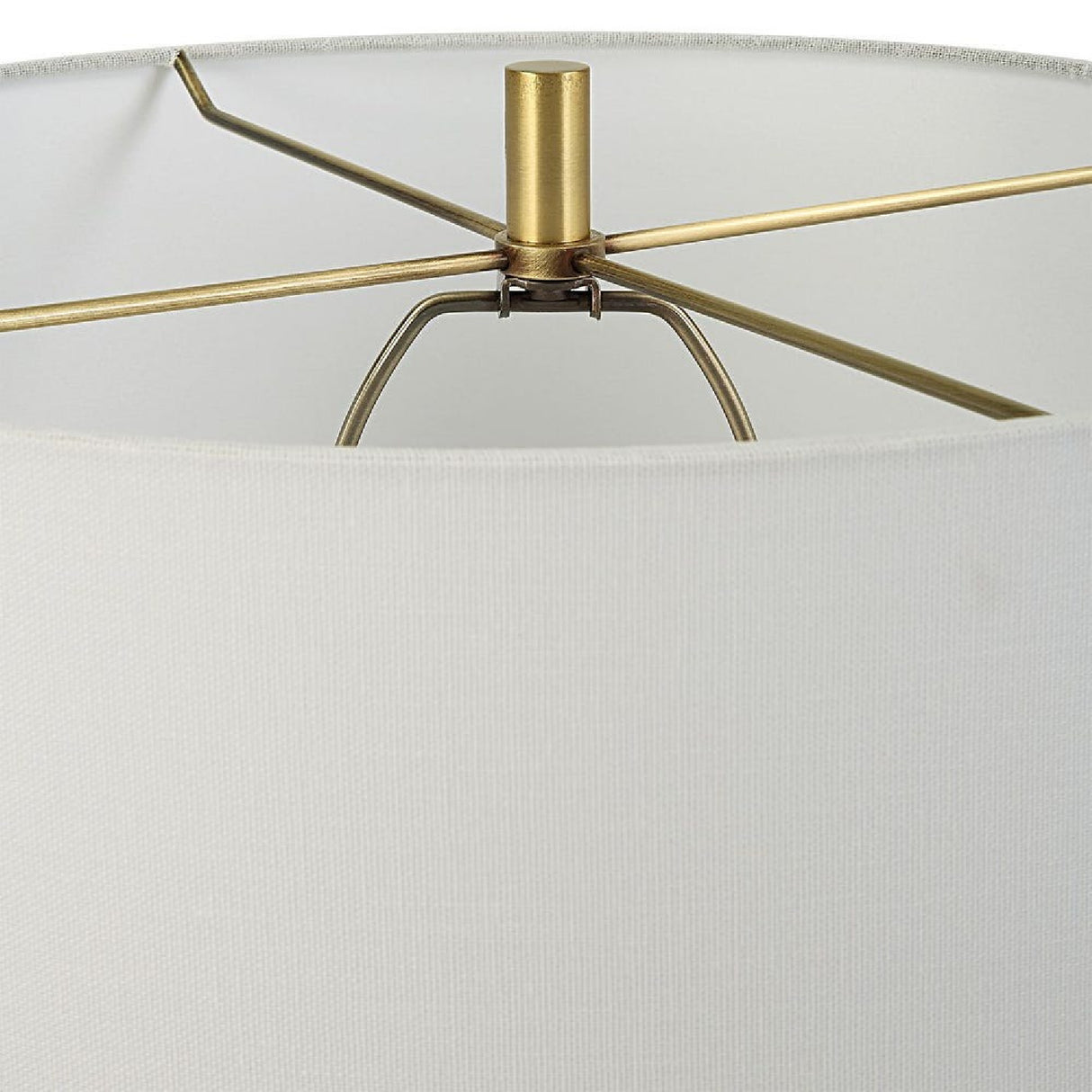 Striped Green Ceramic Table Lamp | Oroa.com