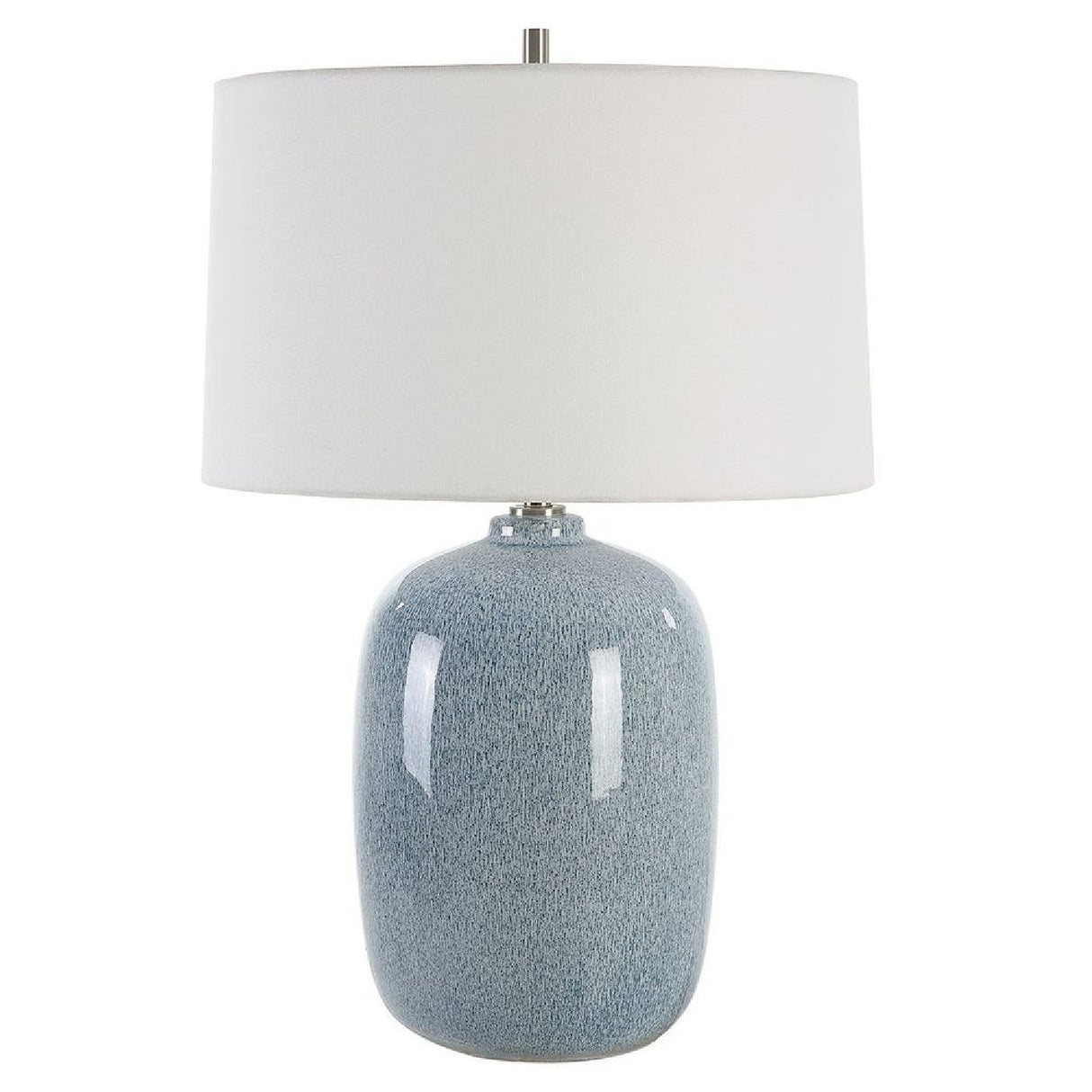 Modern European furniture - Sky Blue Ceramic Table Lamp - www.oroa.com | Oroa.com