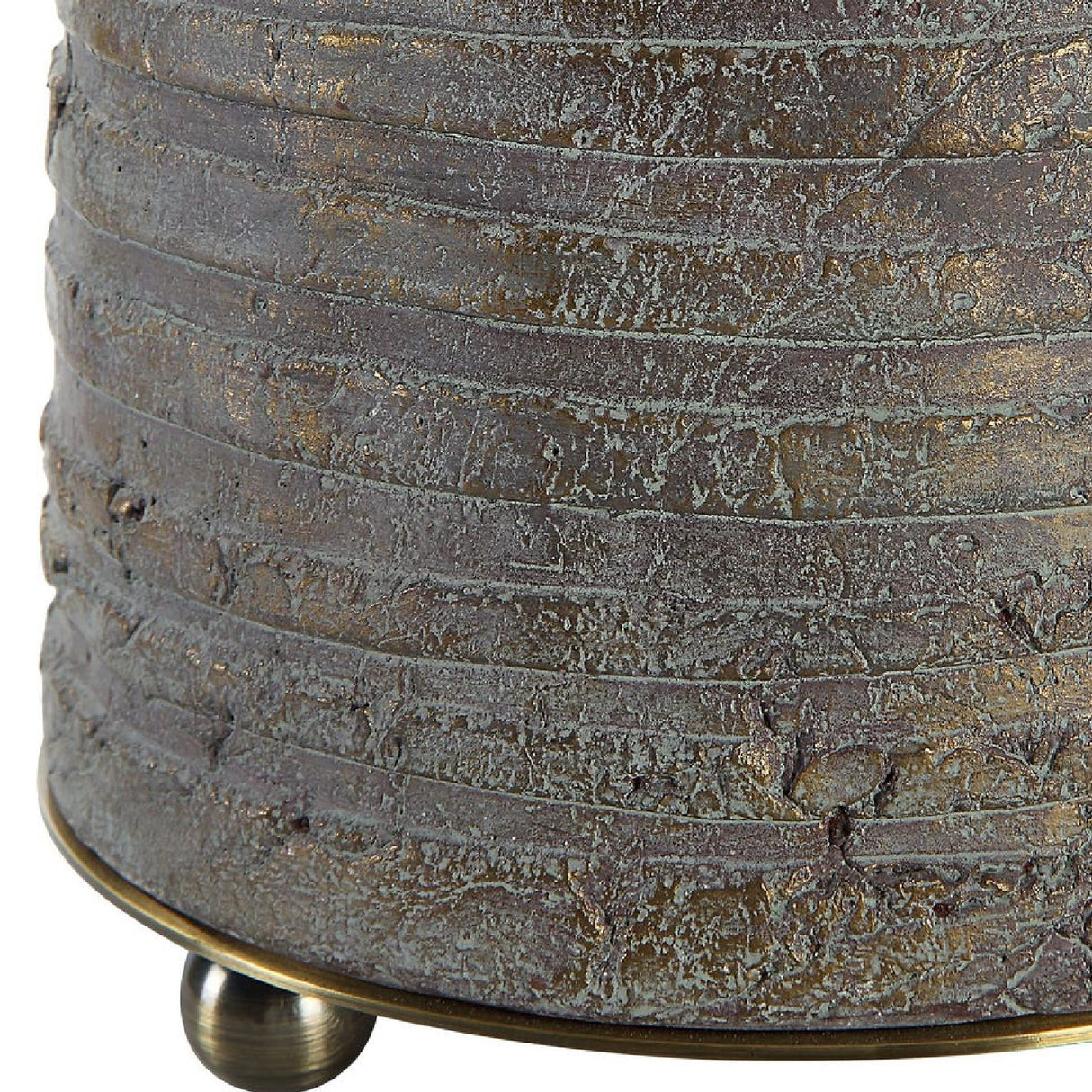 Modern European furniture - Bronze Ceramic Linen Table Lamp - www.oroa.com | Oroa.com
