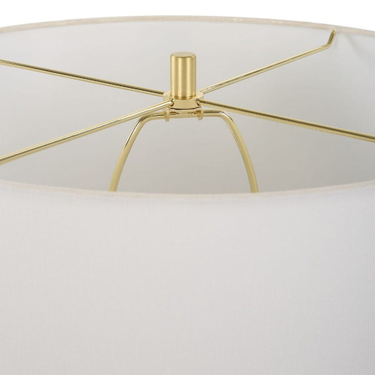Modern European furniture - White Ridged Porcelain Table Lamp - www.oroa.com | Oroa.com