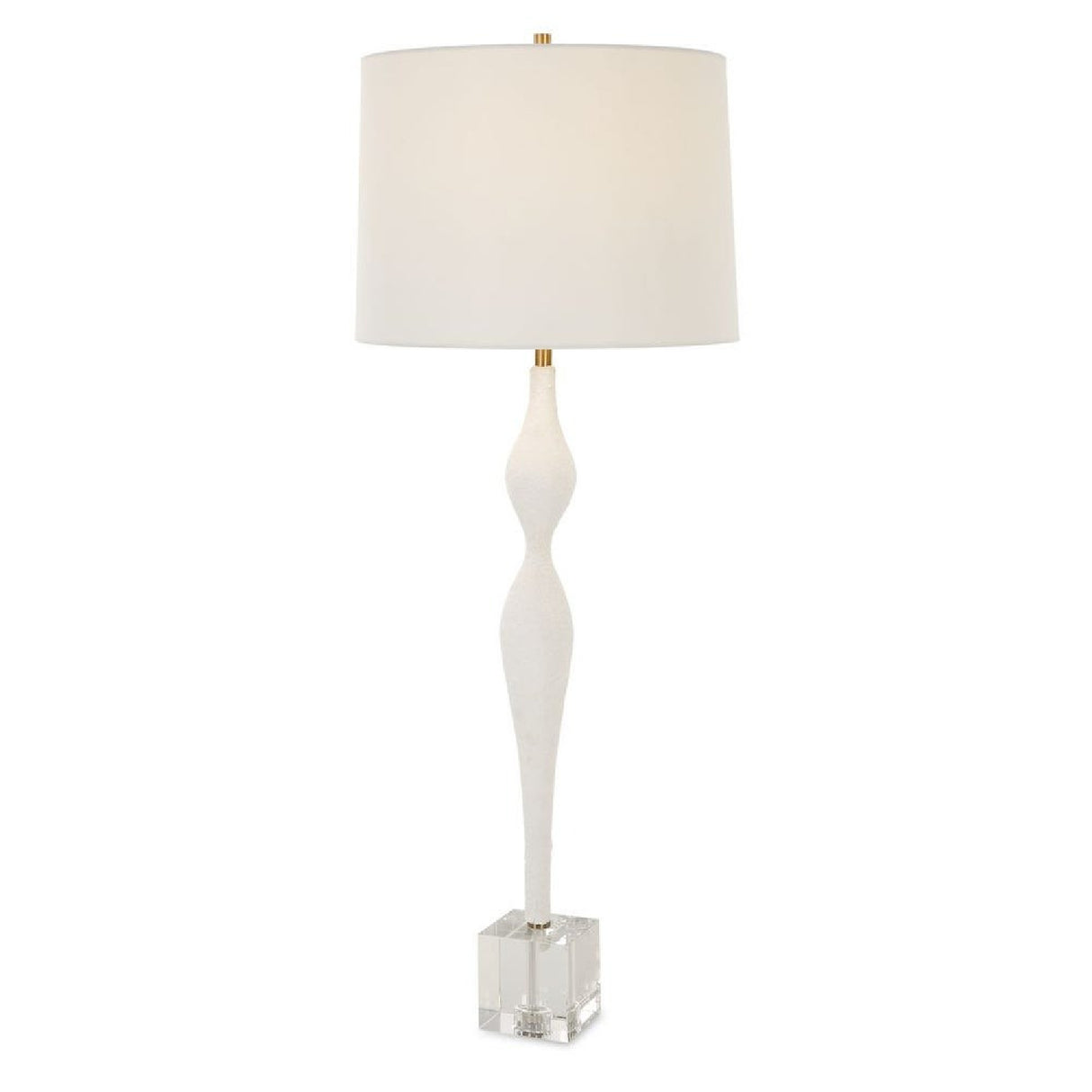 Textured White Ceramic Table Lamp | Oroa.com