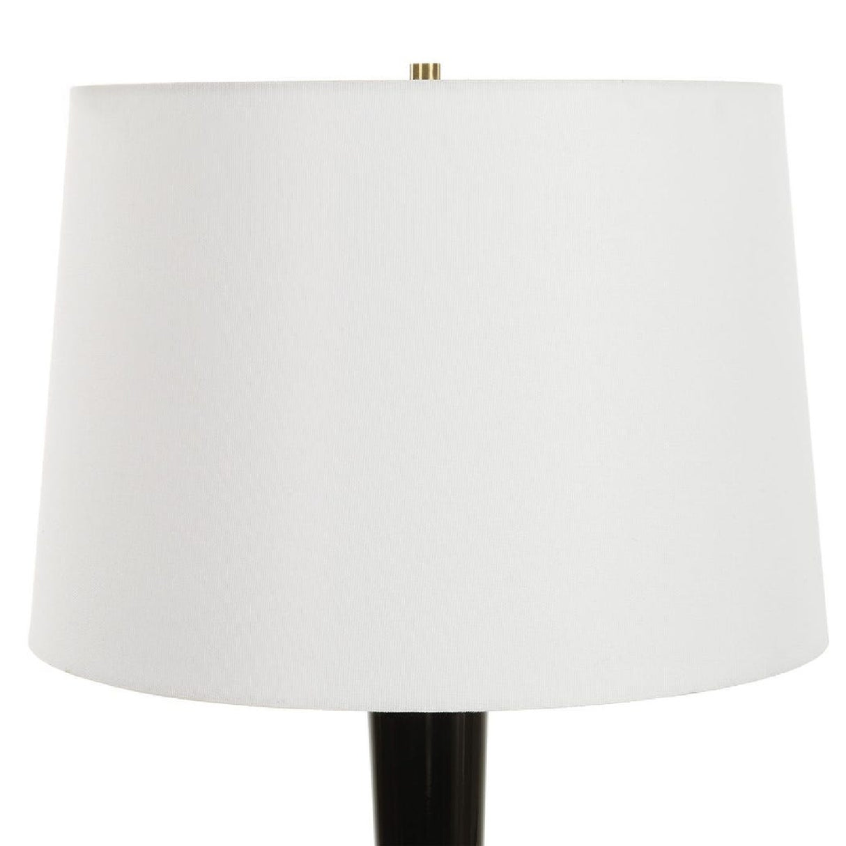 Black Glazed Ceramic Table Lamp | Oroa.com