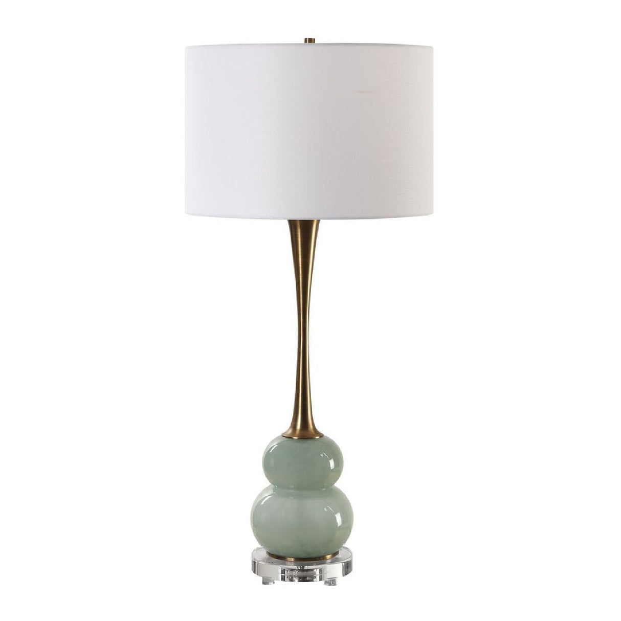 Gray Glass Table Lamp | Oroa.com