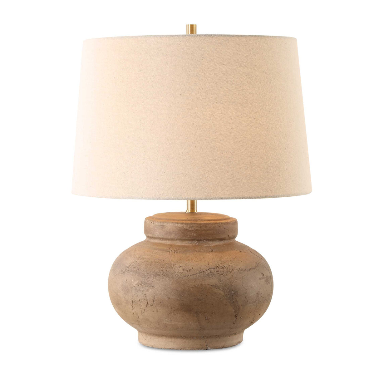Modern European furniture - Distressed Terracotta Table Lamp - www.oroa.com | Oroa.com