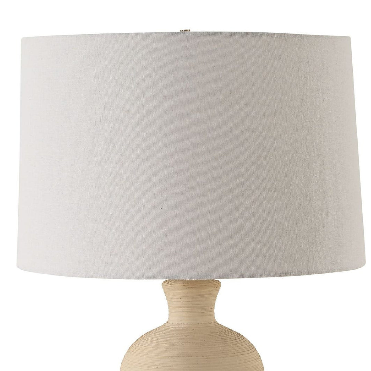 Modern European furniture - Beige Textured Ceramic Table Lamp - www.oroa.com | Oroa.com