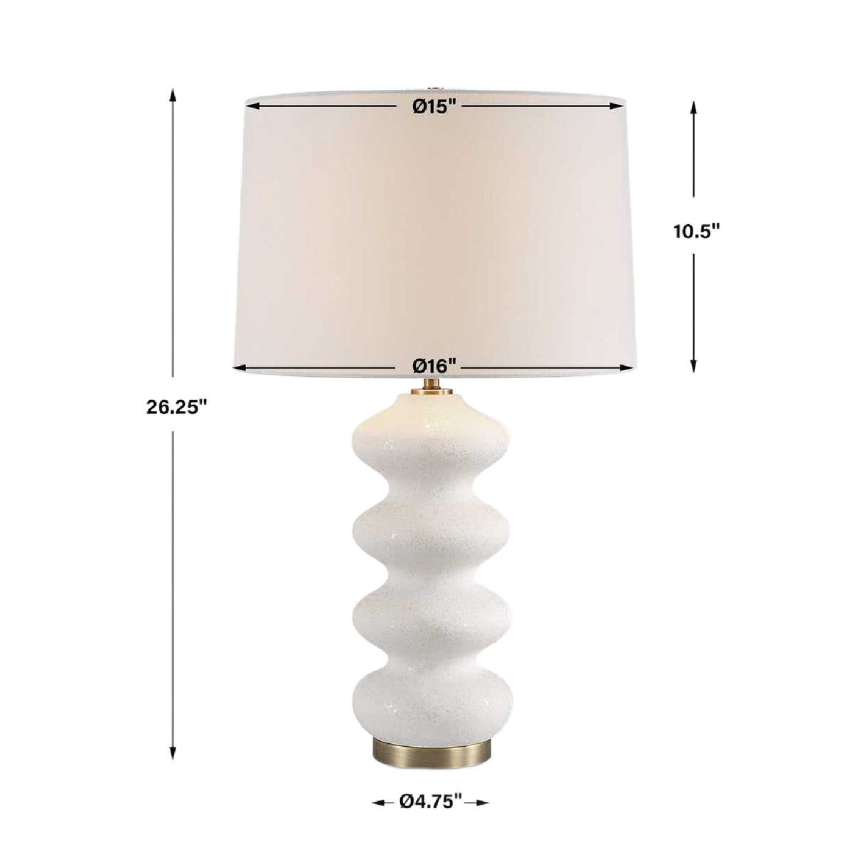 Modern European furniture - White Porcelain Table Lamp - www.oroa.com | Oroa.com