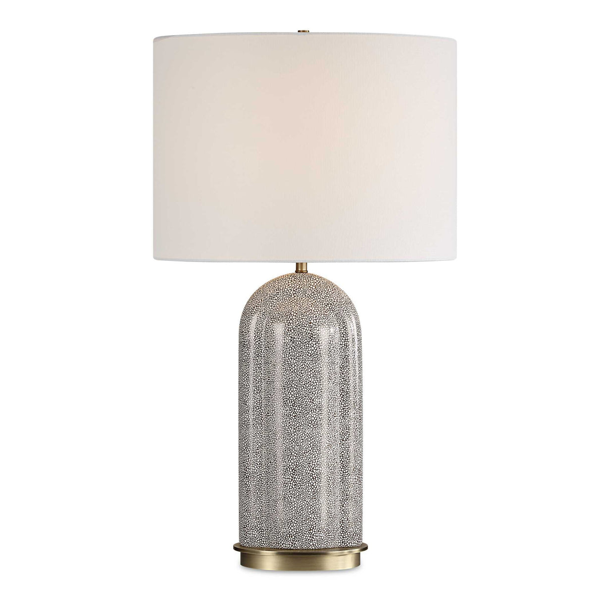 White Dotted Porcelain Table Lamp | Oroa.com