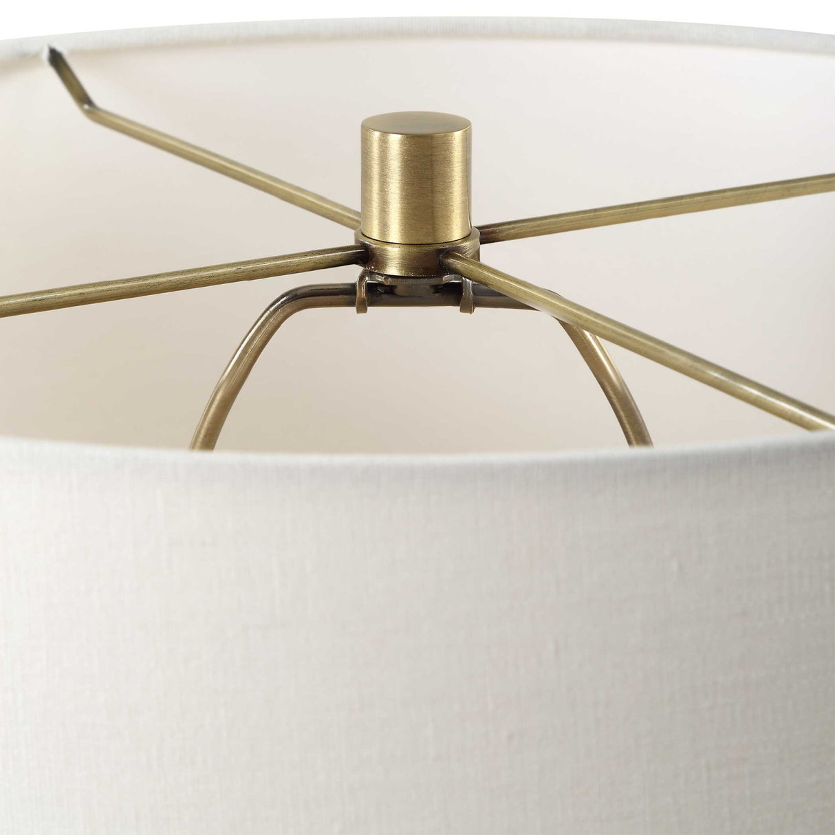 White Marble Column Table Lamp | Oroa.com