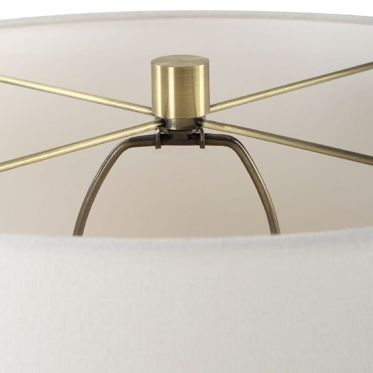Hourglass Seeded Glass Table Lamp | Oroa.com