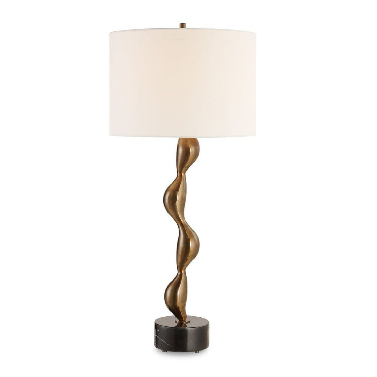Organic-Curved Bronze Table Lamp | Oroa.com