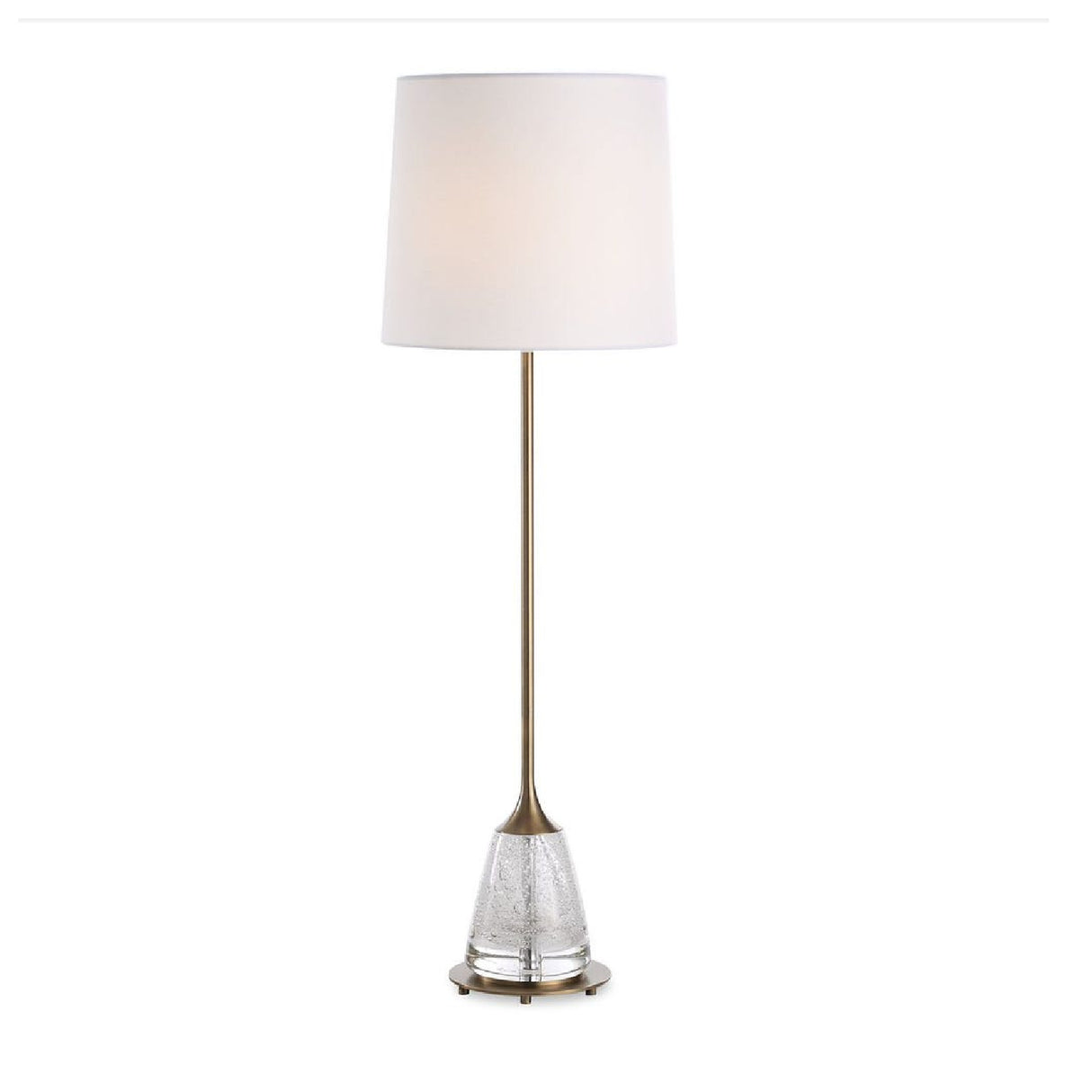 Seeded Glass Buffet Lamp | Oroa.com