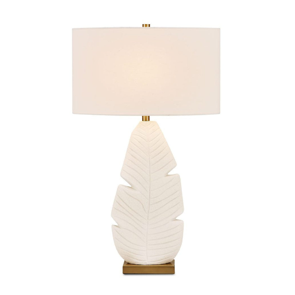 Matte White Ceramic Table Lamp | Oroa.com