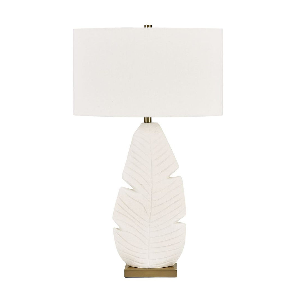 Matte White Ceramic Table Lamp | Oroa.com
