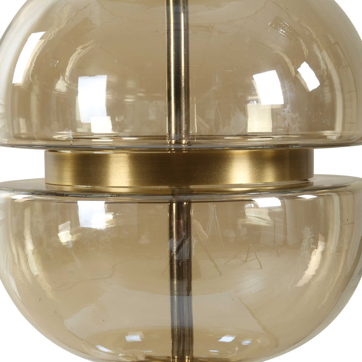 Stacked Amber Glass Table Lamp | Oroa.com