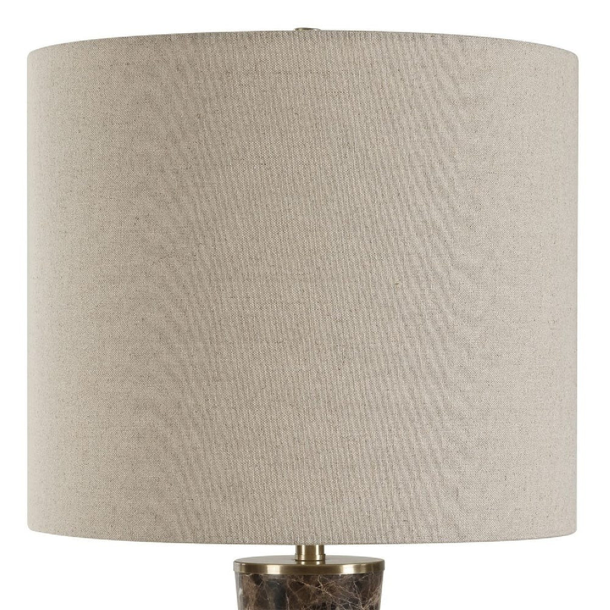 Brown Marble Hourglass Table Lamp | Oroa.com